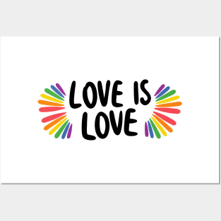 Love is love Posters and Art